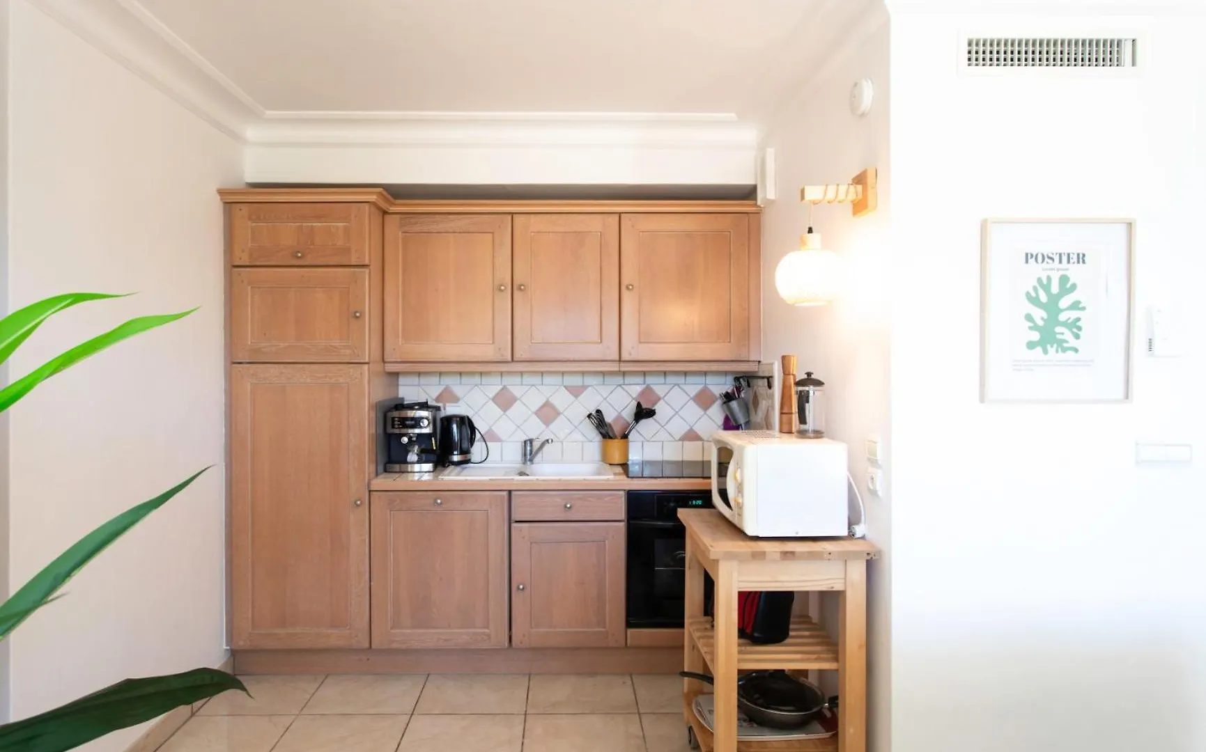 Apartmán A13 - 1 Bdr Garden Floor Fontonne - Ac, Pool & Parking Antibes Francie