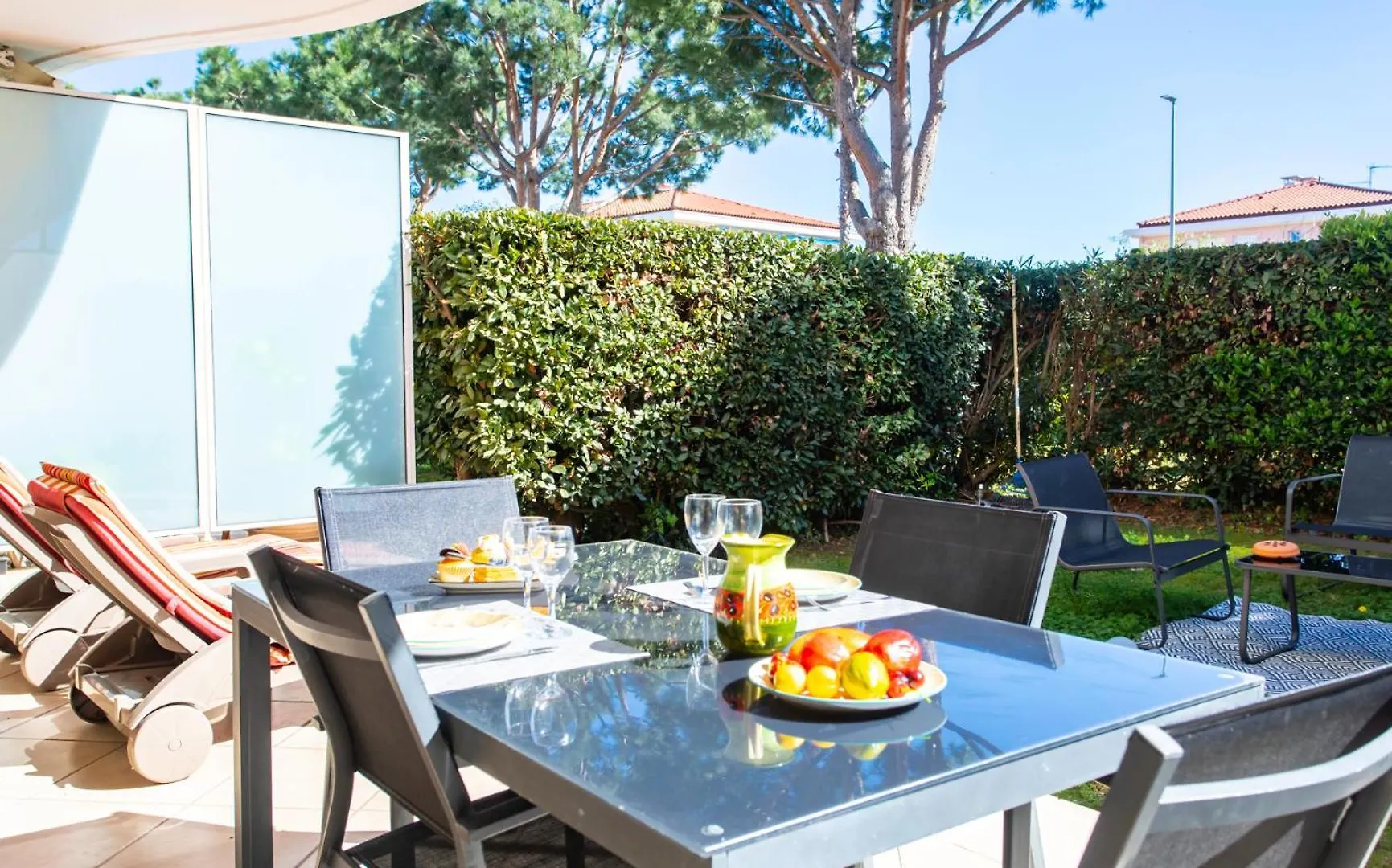 A13 - 1 Bdr Garden Floor Fontonne - Ac, Pool & Parking Apartment Antibes